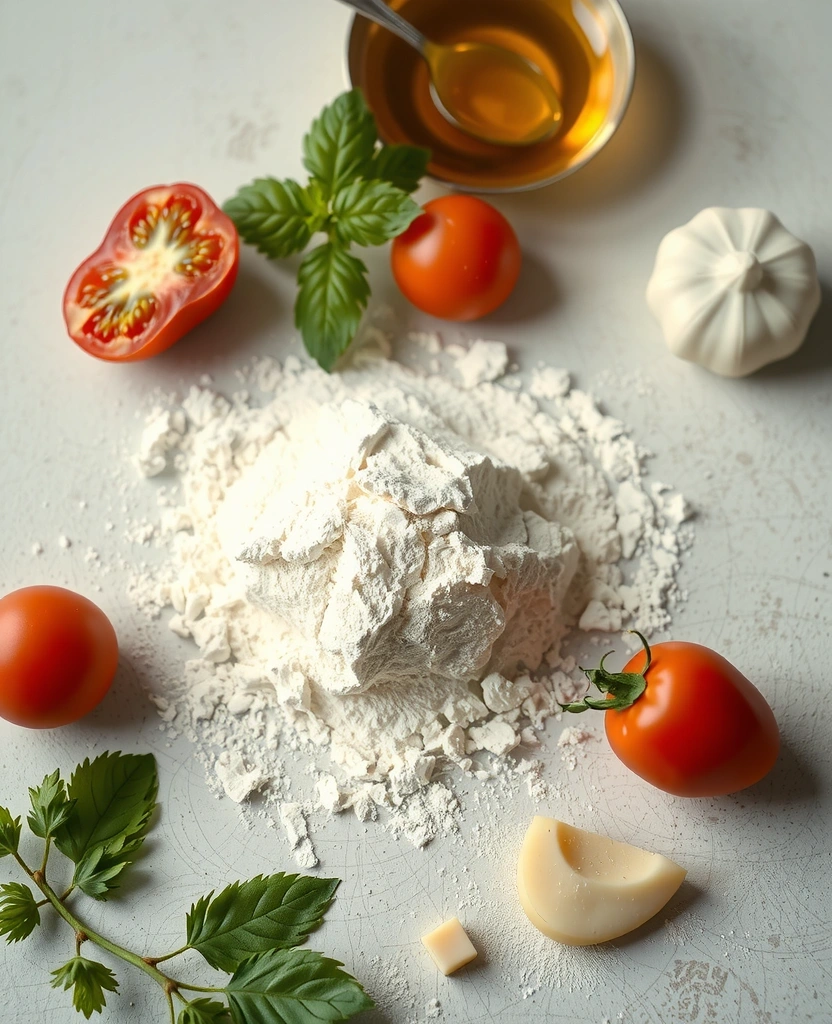 Ingredienti naturali della dieta mediterranea